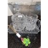 Image 2 : Assorted Platters Fogged Crystal Dinnerware & More