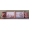 Image 1 : Various Prints w/ Lovely Wooden Frames (8x10 Each) & 2 Lovely Terracotta Cherub's  