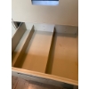 Image 3 : Metal 4-Drawer Filing Cabinet with Dividers in Neutral Tone