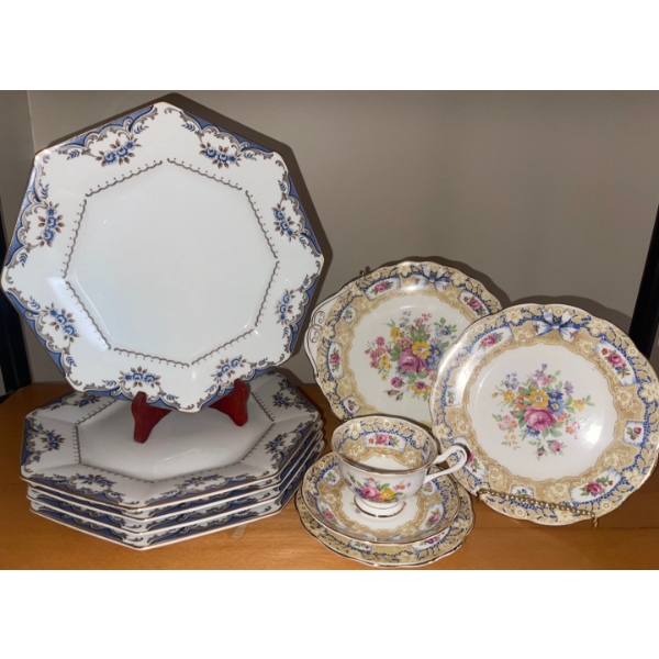 China Collection  Royal Albert's Valentine Pattern & More