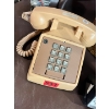 Image 6 : Three matching tight woven, wicker bowls, two vintage sideclocks telephone & a wooden bowl holder