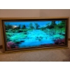 Vintage Waterfall Wall Decor w/ Vision & Sound Enhancements 38.5x24
