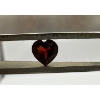 Image 4 : 5 Heart Cut Natural Mandarain Spessartite Garnets, Totaling 4.24ct, Measuring 5.9x5.9x3.38mm