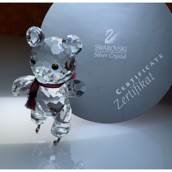 Swarovski Crystal 193011 Skating Bear 2.25T