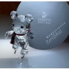 Image 1 : Swarovski Crystal 193011 Skating Bear 2.25T
