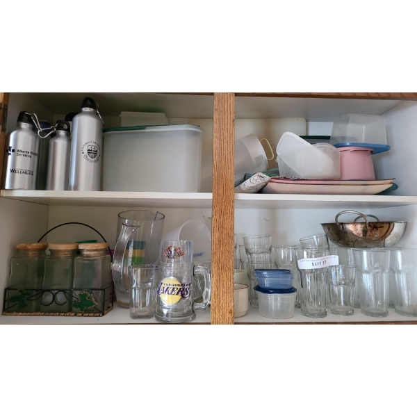 Kitchen Items Including Bravetti Warming Station, Glassware, Storage Containers and More!