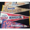 Image 2 : Collection of Pennants: Stampeders, Mariners, Twins, Bugs Bunny and More! Blue Bombers: 30 X 12