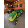 Image 1 :  Rebuilt MasterCraft lawnmower with hydraulic rear dump Box extended  4wheel Drive