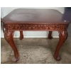 Image 1 : Carved Motif Side Table 29 W, 29 D, 24 T 