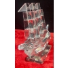 Image 2 : Crystal Sail Boat Collectible