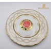 Image 2 : Decorative Plates, Teacups, and Saucers With Floral and Figurative Motifs