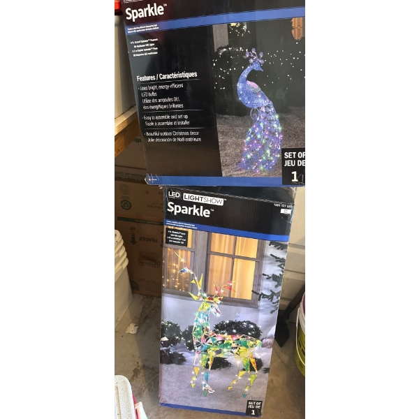 New LED Light Show Sparkle Yard Decor (2)