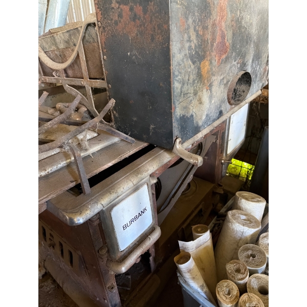 Burbank Cast Iron Wood Stove with Accessories
