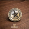 Image 2 : Bronze-Tone Commemorative Challenge Coin: 'Support Our Hero' Design