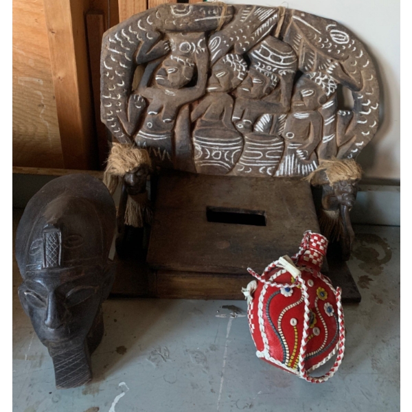 Hand Carved Tribal Decor & More 15L
