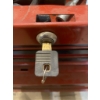 Image 6 : Red Metal Tool Chest with Assorted Tools and Accessories