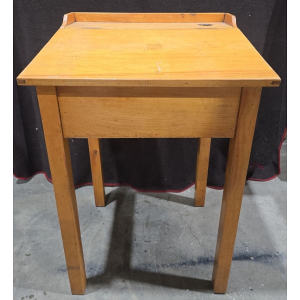 Antique Wooden Students Desk w/o Chair - 22W, 21D, 34T