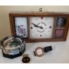 Lucky Casino Themed Clock & Decor
