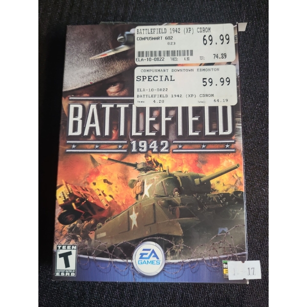 Battlefield 1942 PC CD-ROM Game 