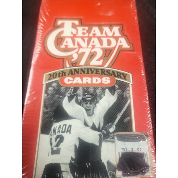 Sealed Team Canada '72 20th Anniversary Cards