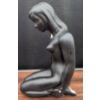 Image 7 : Decor Lot: Statues, Glass Vases, Trophy