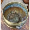 Image 11 : Vintage Items Including Brass Cauldron, Barometer, and More