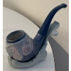 Image 1 : LLADRO Exquisite Porcelain Pipe on Stand, Nautical Themed - 6L 