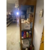 Image 3 : Wood and Metal Storage Shelf, 12ft x 6ft x 20in