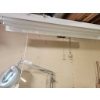 Image 1 : 48 Ceiling Fluorescent Light Fixture and Magnifying Work Bench Lamp
