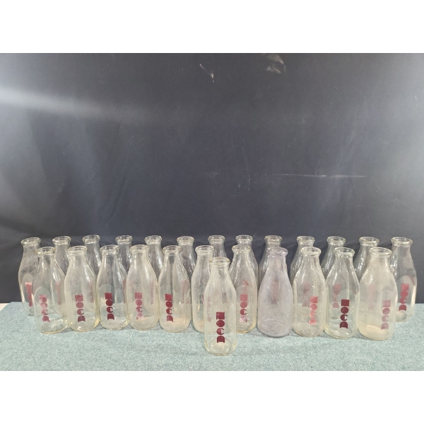 25 Milk Bottles