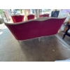 Image 7 : Red Velvet Sofa