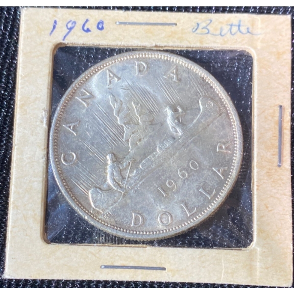 1960 Canadian Silver Dollar