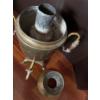 Image 3 : Antique Brass European Samovar  w/ Teapot and Keys - 20T