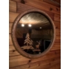 Image 2 : Decorative Train Art Piece, Round Mirror, Wooden Clock And Horse Picture 