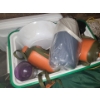 Image 3 : - Camping Essentials: Green Cooler 20.5 W, 13 D, 12 T, Folding Chairs, Propane Burner and More!