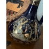 Image 3 : 24K Plate Hellas 'Ceramotechnica' Pitcher & Cup, Ancint Corinth Signed Plate, 835 Greek Silver Spoon