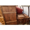 Image 2 : Solid Wood Older Style Desk With Detachable Top and Multiple Drawers