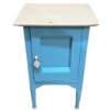 Image 3 : Painted Wooden Side Cabinet with Decorative Storage Boxes