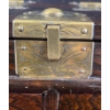 Image 3 : Wood Jewellery Chest with Brass Hardware and Mirror