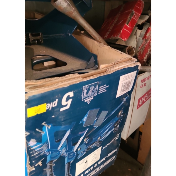 Axle Stands 09-1061-0, Trolley Jack Model 09-1039-6 and Utility Rollers