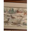 Image 2 : Wildlife Needlepoint Art - Deer & Ducks 23x18