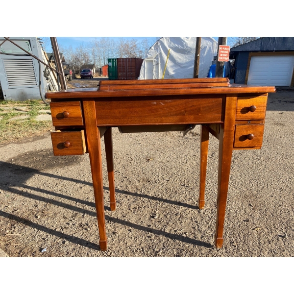 Wooden Sewing Desk