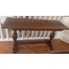 Image 5 : Exquisite Antique Mahogany Baroque Library Table 49x17x33