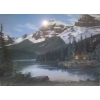 Image 2 : Numbered Print 69/650 "Mountain Serenity", Artist Fred Buchwitz, 41.5 X 33.5 Framed Under Glass