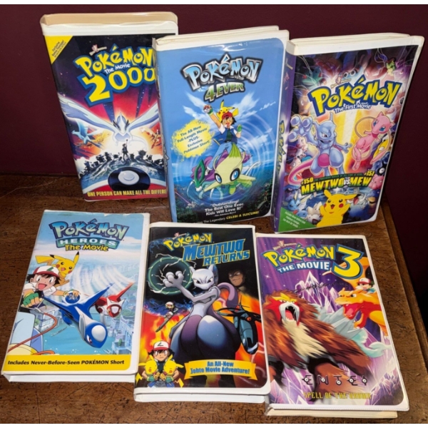 POKEMON PARTY PACK !!! Hours Of Entertainment - VHS Gold