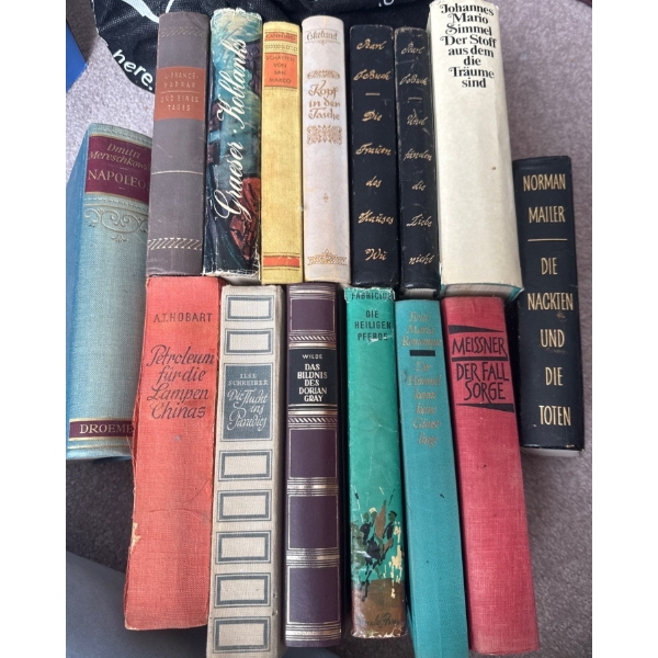 Vintage German Book Collection - J.M. Simmel Johan Fabricus & More