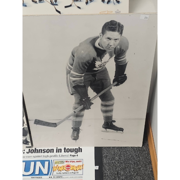 Toronto Maple Leafs Hockey Memorabilia, Including Photo Prints