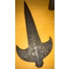 Image 3 : American French Colonial Polearm Spearhead w/ 16th Century Etched Halberd 8.5T