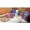 Image 1 : Household Items: Kleenex, Kitchen Bags, Cava Mask, and Paper Bags
