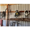 Image 4 : . Bike, cords, belts, chains, and miscellaneous parts Everything on the wall
